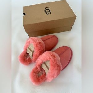 Women's Scuffette Shearling Mule Slippers